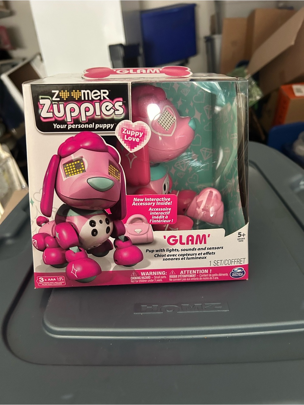 Zoomer Zuppies 'Glam' Interactive Puppy - Pink